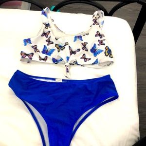 Butterfly shein bikini